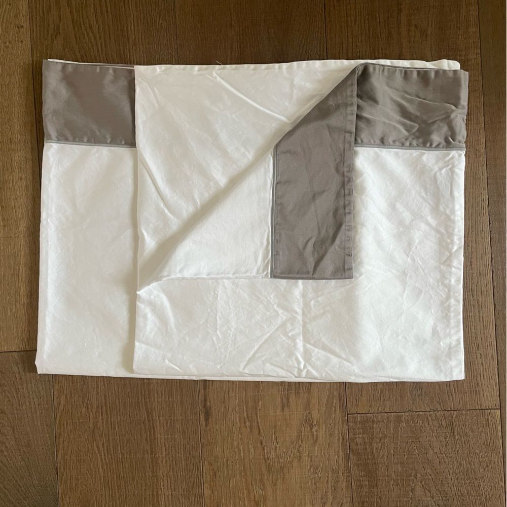 RH Restoration Hardware Italy 2 King Pillowcases 19x36" 100% Cotton - Picture 4 of 7